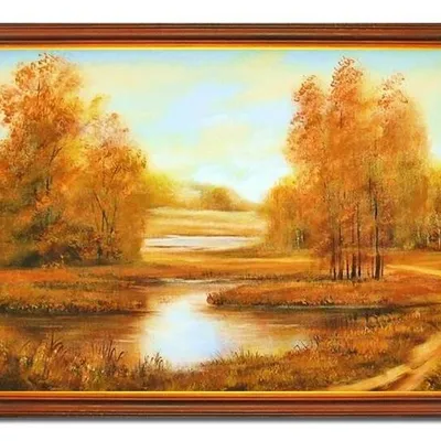 Pejzaż tradycyjny - przestrzenie - 75x105 cm - g02243