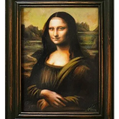 Leonardo da vinci - mona lisa - 40x50 cm - g02841