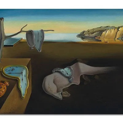 Obraz drukowany - salvador dali - trwałość pamięci - 60x90 cm - g109806