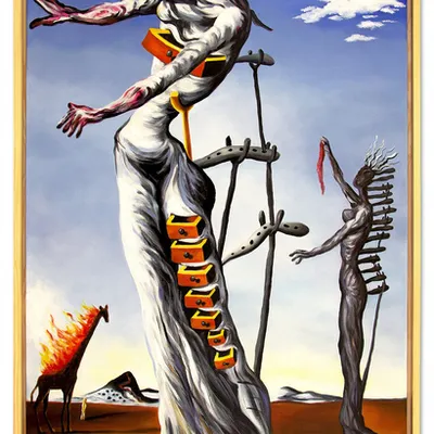 Obraz - salvador dali - 85x125cm - g119737