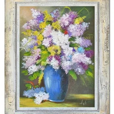 Bzy - lilaki - 40x50 cm - g06429