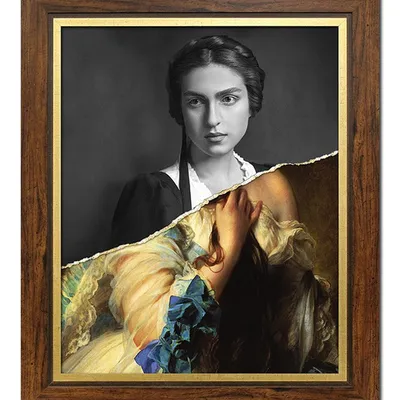 Obraz - abstrakcje - postacie - 51x61cm - g115273