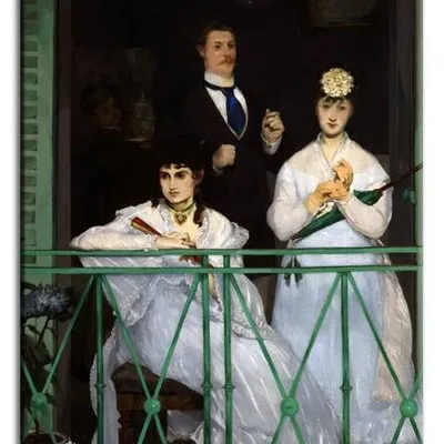 Edouard manet - balkon - 50x70 cm - g92620