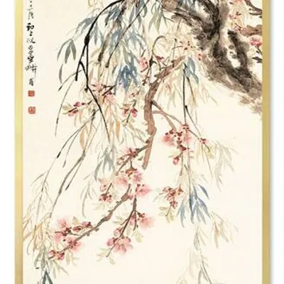 Obraz drukowany - styl orientalny - 48x93 cm - g109090