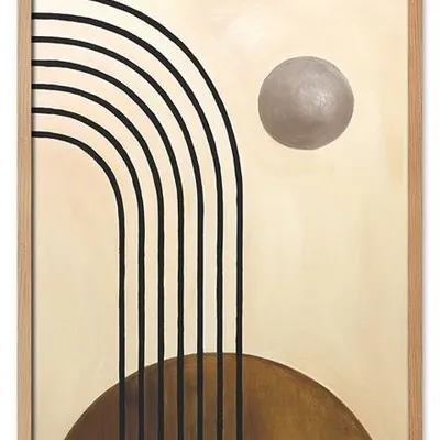 Obraz olejny - abstrakcyjne - 53x73 cm - g113696