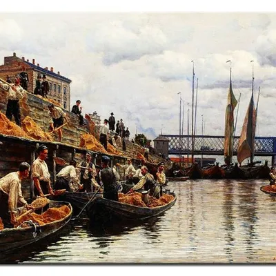 Aleksander gierymski - piaskarze - 50x70 cm - g92683