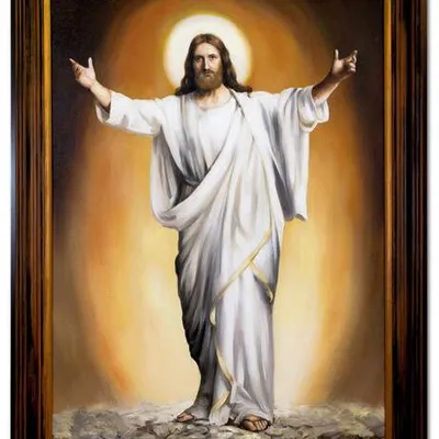 Chrystus - dobry pasterz - 64x84 cm - g95276