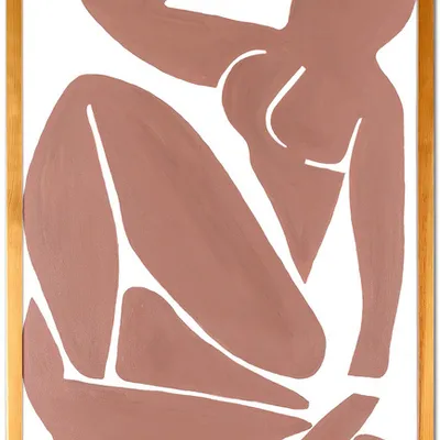 Obraz olejny - wielcy mistrzowie - henri matisse - różowy akt - 53x73 cm - g113384