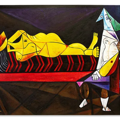 Obraz - kopie - pablo picasso - 100x170cm - g100908