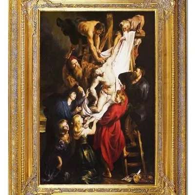 Chrystus - jezus z krzyża zdjęty - 90x120 cm - g02472