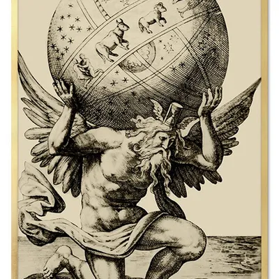 Obraz - astrologia - 63x93cm - g110188