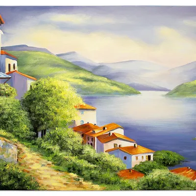 Obraz - pejzaż nowoczesny - 60x90cm - g118971