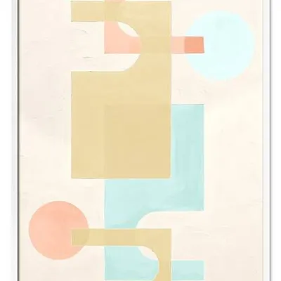 Obraz olejny - abstrakcyjne - 63x93 cm - g115084
