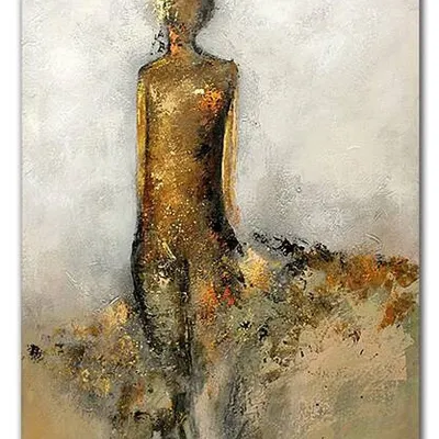 Obraz olejny - abstrakcyjne - 60x90 cm - g118942