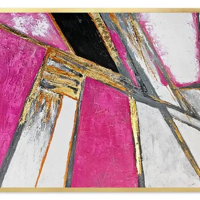 Obraz olejny - abstrakcyjne - 63x93 cm - g106473
