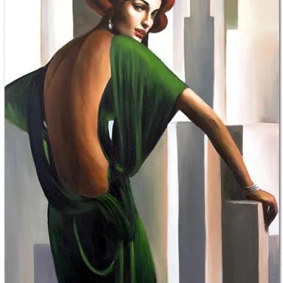 Obraz - art deco - 80x120cm - g118562