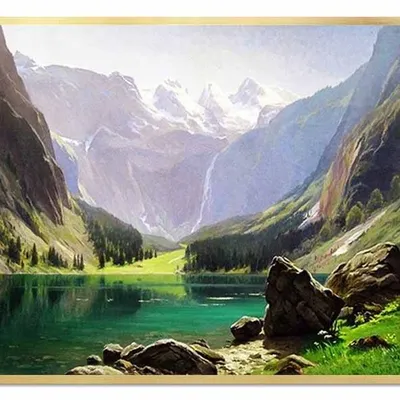 Obraz - pejzaż tradycyjny - 53x73cm - g94384