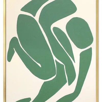 Obraz olejny - wielcy mistrzowie - henri matisse - zielony akt - 53x73 cm - g114147