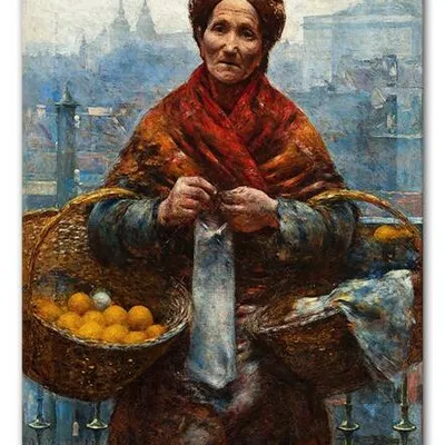 Aleksander gierymski - pomarańczarka - 50x70 cm - g92673