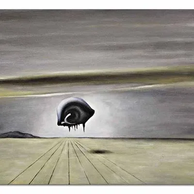 Obraz olejny - salvador dali - oko - 60x90 cm - g107047