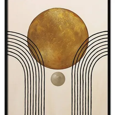 Obraz olejny - abstrakcyjne - 63x93 cm - g113601