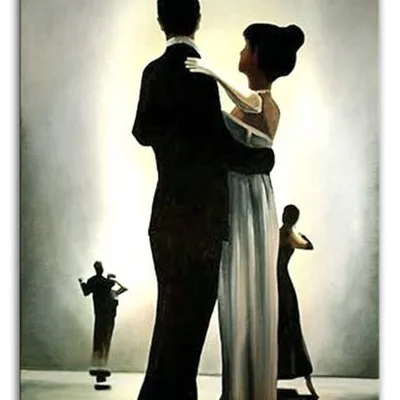 Jack vettriano - dance me to the end of love - 60x90cm g00356