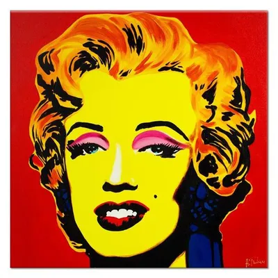 Pop art - andy warhol - marylin monroe - 60x60 cm - g02066