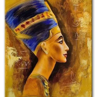 Afryka i egipt - królowa - 50x70 cm - g00844