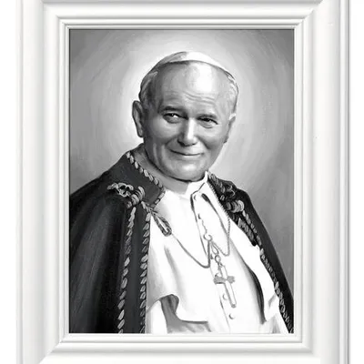 Papież jan paweł ii - nasz święty - 40x50 cm - g17385