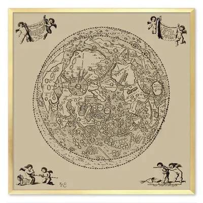 Obraz drukowany - astrologia - 63x63 cm - g110184