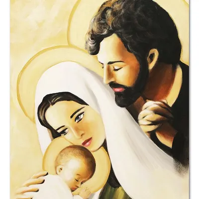 Obraz - święta rodzina - 40x50cm - g112983