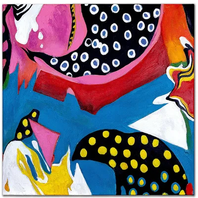 Obraz olejny - abstrakcyjne - 120x120 cm - g119193