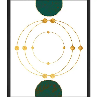 Obraz - abstrakcje geometryczne - 43x53cm - g111824