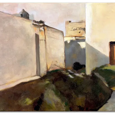 Obraz olejny - architektura - 50x70 cm - g116150