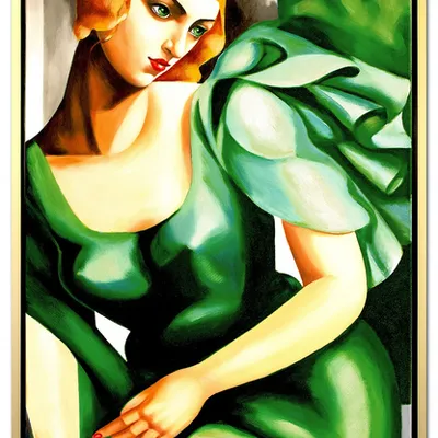 Obraz - art deco - 65x95cm - g120024