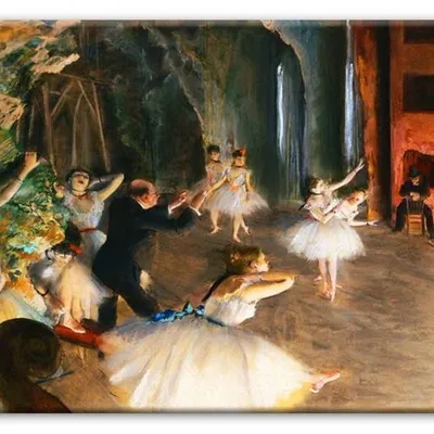 Edgar degas - próba na scenie - 60x90 cm - g92598