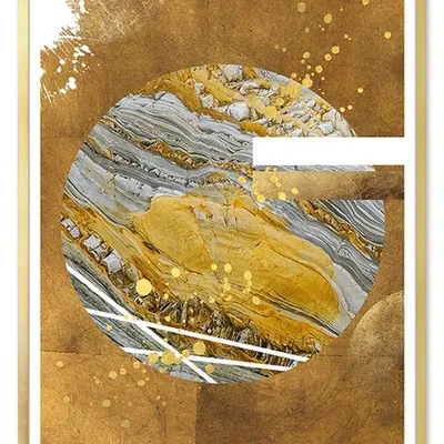 Obraz - abstrakcje geometryczne - 63x93cm - g103491