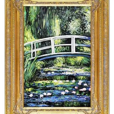 Claude monet - japoński mostek ii - 90x120 cm - g17001