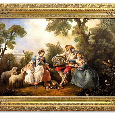 Obraz - premium kopie mistrzów - 80x110cm - g94142