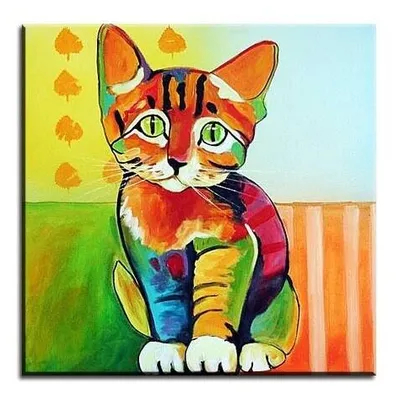 Obraz olejny - dziecięce - 60x60 cm - g00138
