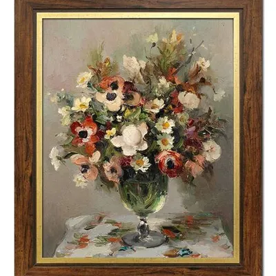 Obraz drukowany - bukiety mieszane - 52x62 cm - g112695