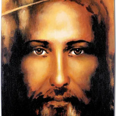 Obraz olejny - jezus chrystus - całun turyński - 80x120 cm - g119430