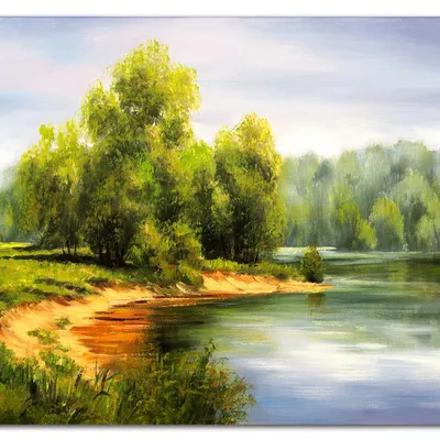 Obraz olejny - pejzaże - 50x70 cm - g118956