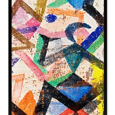 Obraz - abstrakcje geometryczne - 63x93cm - g109131