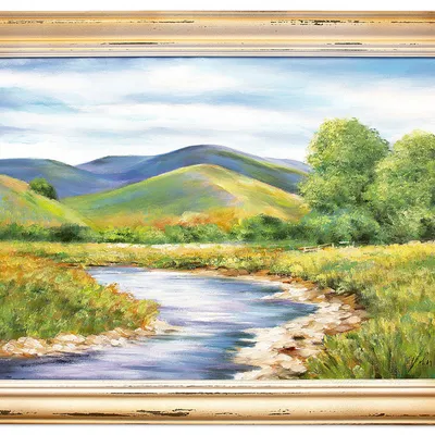 Obraz - pejzaż nowoczesny - 62x82cm - g05030