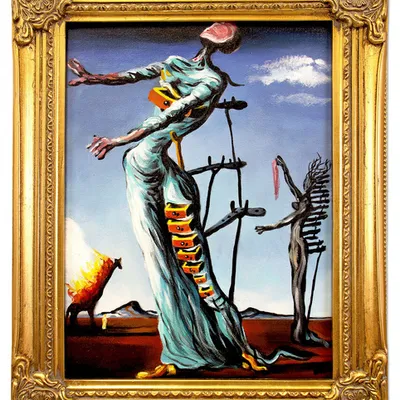 Obraz - salvador dali - 40x50cm - g120215