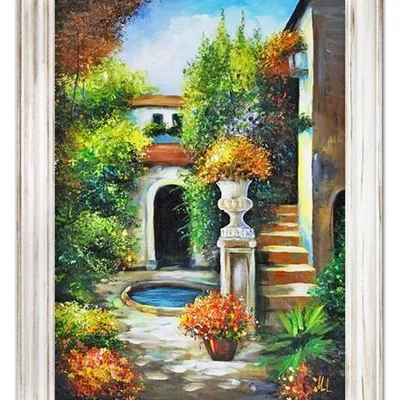 Architektura - oaza spokoju - 63x84 cm - g16111