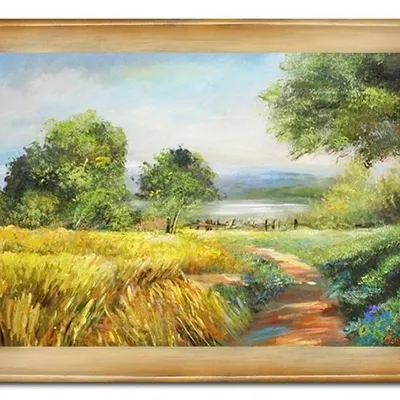 Pejzaż tradycyjny - zboża - 82x112 cm - g15038