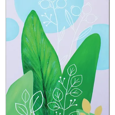 Obraz - motywy roślinne - 60x90cm - g111312