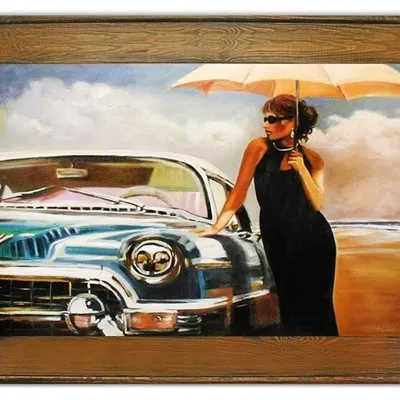 Ludzie - gorące popołudnie - 82x112 cm - g15166